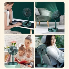 Adjustable Portable Desktop Fan - Telescopic Silent Personal Cooling for Office & Travel (Battery Not Include) the24kgal