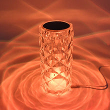 Crystal LED Touch Table Lamp with Remote Control the24kgal