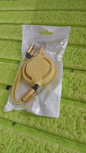 3 in 1 Retractable Charger Charging Cable (1 Pc / Mix Color) the24kgal
