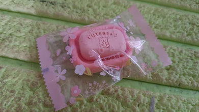 Cute Soap Shaped Erasers With Plastic Case (1 Pc / With Case) the24kgal