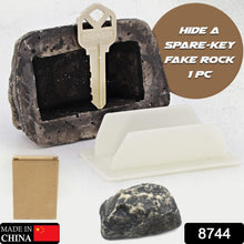 Realistic Fake Rock Key Hider – Weatherproof Outdoor Key Storage for Emergencies (1 Pc) the24kgal