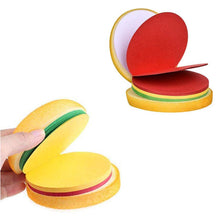 Burger Shaped Note  /  Sticky Notes  /  Memo Notes, Unique Mini Notes (Multicolor) the24kgal