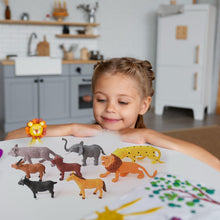 Animal Kingdom Plastic Toy Set for Kids (14 PC) the24kgal