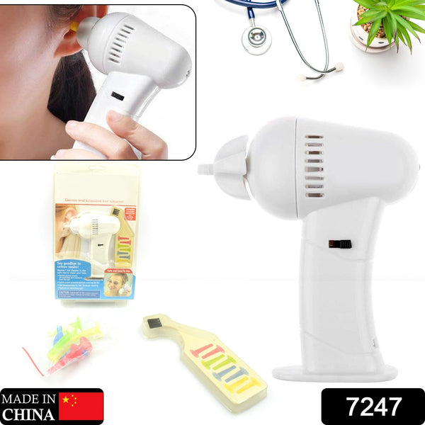Vacuum Ear Cleaning System Clean Ears Care Removel Tool Earpick Cleaner Vacuum Removal Kit Safe Gentle Hygienic with 8 Silicon Cleaner Clips and Cleaning Brush the24kgal