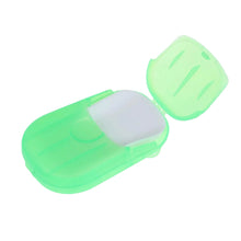 Travel Paper Soap Sheet with Mini Box (20 Sheets in a Pack Approx / Mix Color) the24kgal