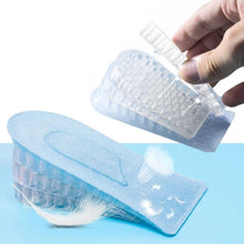 2 Pairs Heel Lift Inserts Height Increase Insole Invisible Heightening Insole Sillicone 3-Layer Heel Support Insoles Height-Adjustable Shoe Pads Foot Cushion for Shoes the24kgal