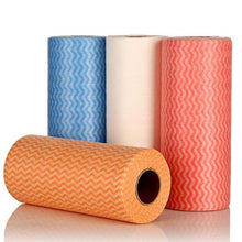 Non Wooven Fabric Disposable Handy Wipe Cleaning Cloth Roll, Tissue Roll (1Pc) the24kgal