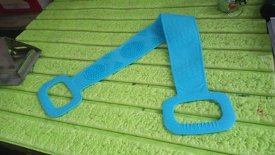 Silicone Body Scrubber Silicone Bath Body Brush (1 Pc / 24 Inch) the24kgal