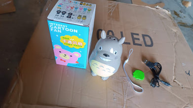 USB Rechargeable Mini Cartoon Fan (1 Pc) the24kgal