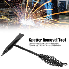 Welding Slag Removal Hammer with Coil Spring Handle | Heavy Duty Chipping Tool for Slag & Spatter Cleaning (1 Pc) the24kgal