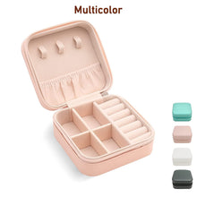 Mini PU Leather jewellery Box for Travel & Storage the24kgal