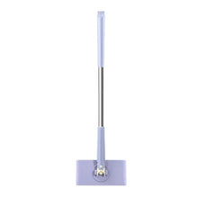 Automatic Cloth Changing Mini Mop with Push Pull Cloth Changing Handle (1 Pc) the24kgal