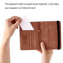 Passport Holder Cover PU Leather Travel Wallet case (1 Pc / 15×11 Cm) the24kgal