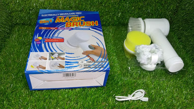 5in1 Home Kitchen Electric Cleaning Brush, Electric Spin Scrubber the24kgal