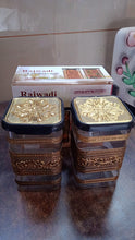 Plastic Rajwadi Container 2pcs set 1100ml the24kgal