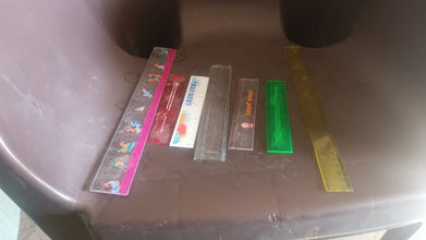 Premium Quality Assorted Plastic Ruler (1 Pc & Mix Design) the24kgal