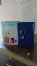 Mini Metal Cash Box, Safe Creative Piggy Bank with 2 Key (1 Pc) the24kgal