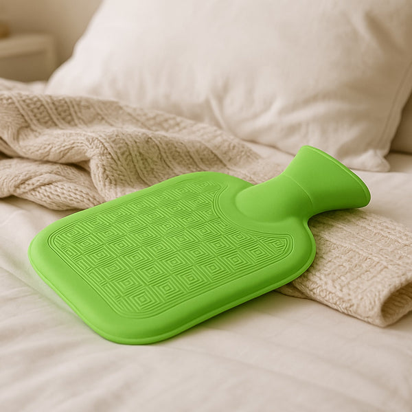 Hot Water Bottle Bag Without Cover For Pain Relief (1 Pc / Mix Design & Color) the24kgal
