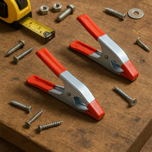 4 Inch Heavy Duty Spring Metal Spring Clamps (2 Pc Set) the24kgal