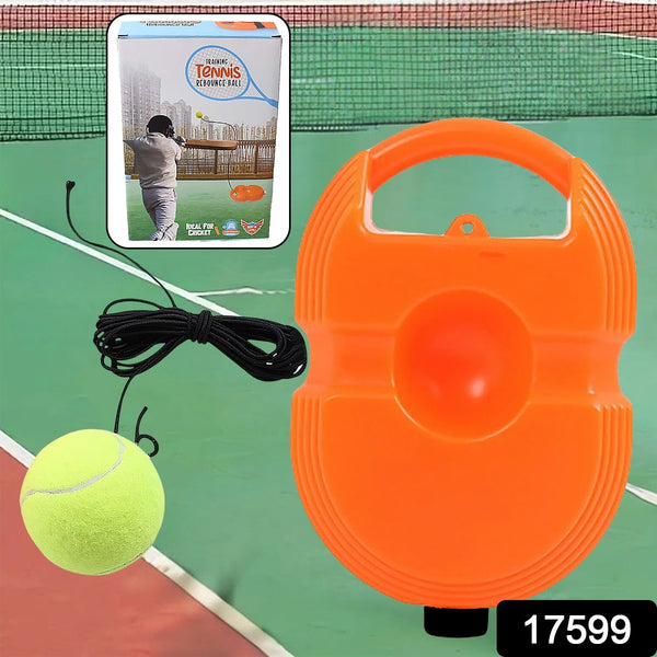 Tennis Trainer Rebound Ball with String, Convenient Tennis Training Gear, Tennis Practice Device Base for Kids Adults the24kgal