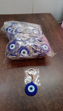 Evil Eye Rubber / Silicone Keychain (1 Pc / Blue Color) the24kgal
