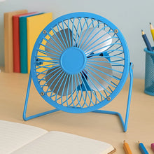 USB Table Desk Personal Metal Electronic Fan, Compatible with Computers, Laptops, Student Dormitory, Suitable For Office, School Use (1 Pc) the24kgal