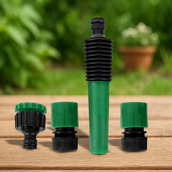 Garden Hose Pipe Nozzle Connector Set the24kgal