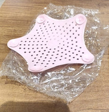 Baby Pink Silicone Star Shaped Sink Filter Bathroom Hair Catcher Drain Strainers for Basin the24kgal