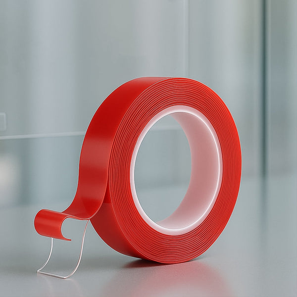 Heavy Duty Transparent Acrylic Foam Mounting Tape (3 Mtr Approx / 1 Pc) the24kgal