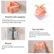 Magic Sticker Series Self Adhesive Mop and Broom Holder the24kgal