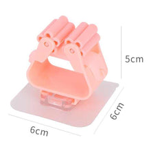 Magic Sticker Series Self Adhesive Mop and Broom Holder the24kgal
