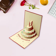 3D Paper Wish Card High Quality Paper Card All Design Card Good Wishing Card  (Birthday , Valentine , love , Christmas Card) (1Pc ) the24kgal