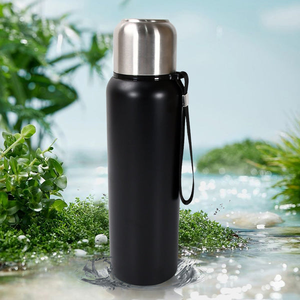 Stainless Steel Water Bottle, Fridge Water Bottle, Stainless Steel Water Bottle Leak Proof, Rust Proof, Cold & Hot Thermos steel Bottle| Leak Proof | Office Bottle | Gym | Home | Kitchen | Hiking | Trekking | Travel Bottle (800ML) the24kgal