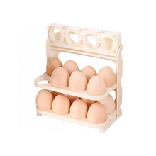 Plastic Foldable Egg Tray | 24 Grid Egg Storage Box (1 Pc) the24kgal