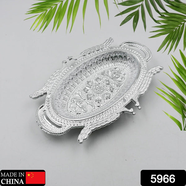 Decorative Mukhwas Serving Tray Serving Mukhwas Plate Fancy Candy Tray Dry Fruit Serving Tray the24kgal
