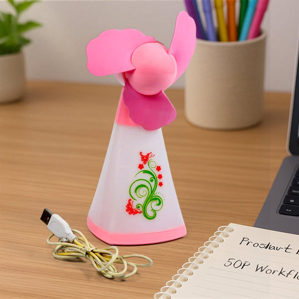 Portable USB Mini Fan for Office Desk Use the24kgal