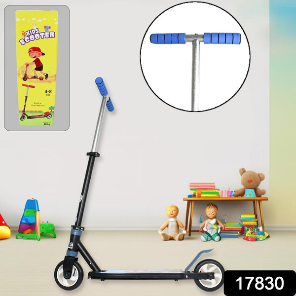 Foldable Kids Ride-On Scooter – 2-Wheel, Height Adjustable (4-8 yrs, Multicolor) the24kgal