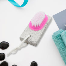 Hand and Foot Brush with pumice stone to Remove Dead Skin & Callus Stone Foot Scrubber Pedicure Brush For Dead Skin the24kgal