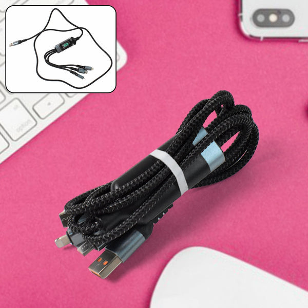 3-in-1 Super Fast Charging Cable 100w the24kgal