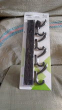 Extra Long 4-Hook Wall Coat Hanger with Eco Adhesive the24kgal