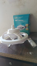 360° Rotation Ceiling Fan Light Smart Fan with Remote Control (1 Pc) the24kgal