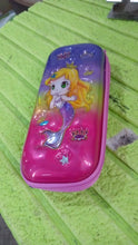 3D Cartoon Zipper Compass Box, Pencil Box (1 Pc) the24kgal