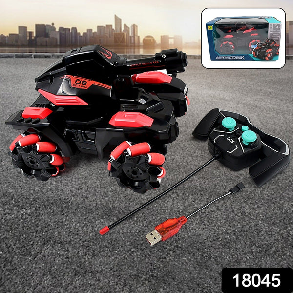New Remote Control Vehicle 4wd Off Road Climbing Vehicle Water Bomb Armored Tank Battle Launcher Boys' Children's Toy Car (1 pc / With Remote) the24kgal