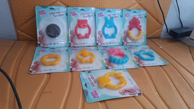 Silicone Baby Teething Toys (1 Pc / Mix Design) the24kgal
