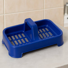 2in1 Plastic Soap Case, Dual Section Soap Holder for Bathroom or Kitchen Sink ,Sabudani(1 Pc / Multicolor) the24kgal