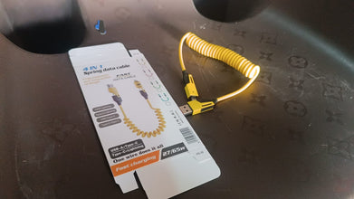 4 in 1 Spring Fast Charging Cable (1 Pc / 1.5 Mtr Long) the24kgal
