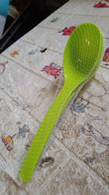 Plastic Spoon Kitchen Multipurpose Serving Ladle for Frying, Serving, Turner, Curry Ladle, Serving Rice, Spoon Used While Eating and Serving Food Stuffs Etc (2 Pcs Set / 10 Inch ) the24kgal