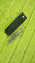 6-in-1 Ear Wax Cleaner- Resuable Ear Cleaning Tools Leather Pouch the24kgal