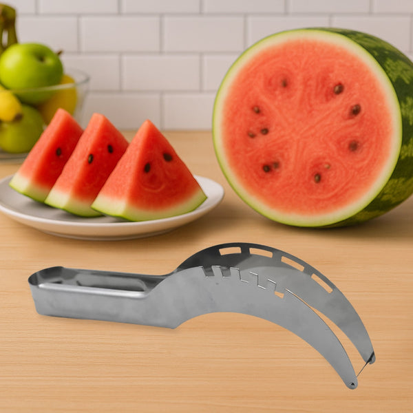 Stainless Steel Watermelon Cantaloupe Slicer Knife, Corer Fruit, Vegetable Tools Kitchen the24kgal