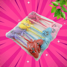 Cute Cartoon Shape & Heart Design Facy Writting Pen Attached Rattle | Ball Pen Smooth Writing For Wedding , Events & Multiuse Pen  Best Pen l Use for Kids (12 Pcs Set Mix Design & Color) the24kgal